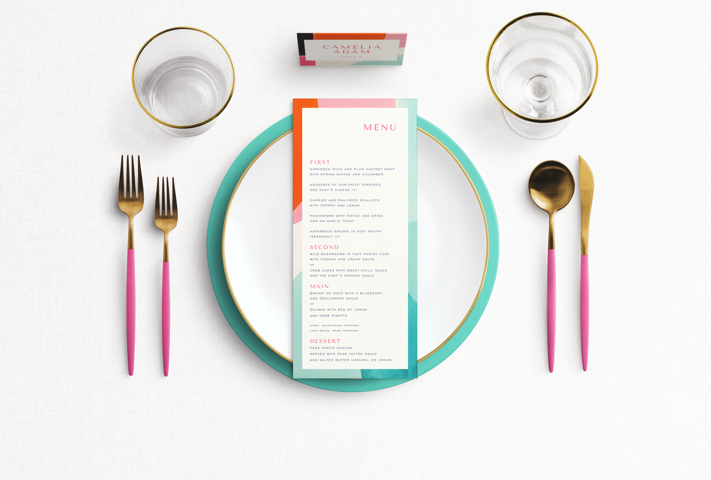 Galleria Menu