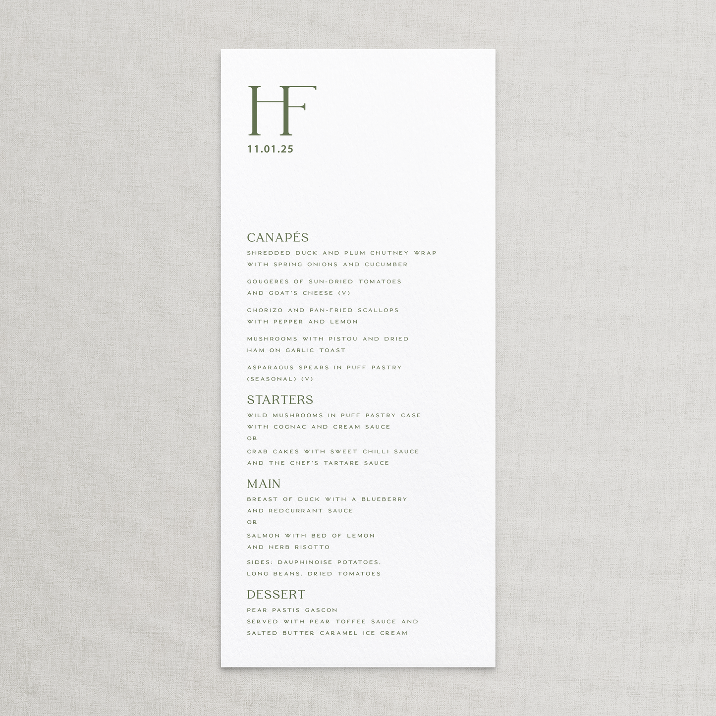 Muse Menu