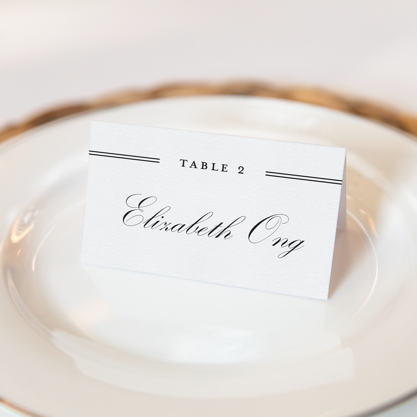 Formality Place Card