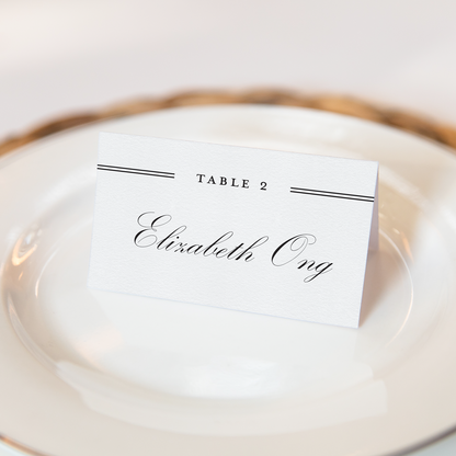 Formality Place Card