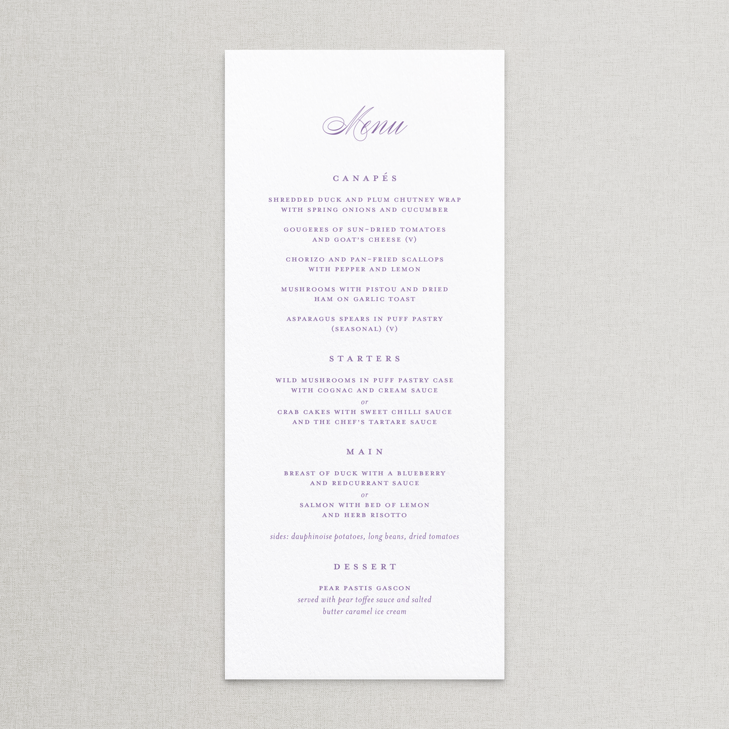 Opera Menu