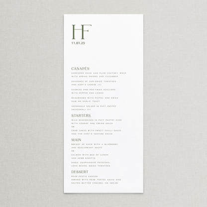 Muse Menu