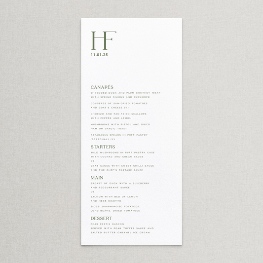Muse Menu