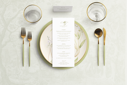 Simplicity Menu