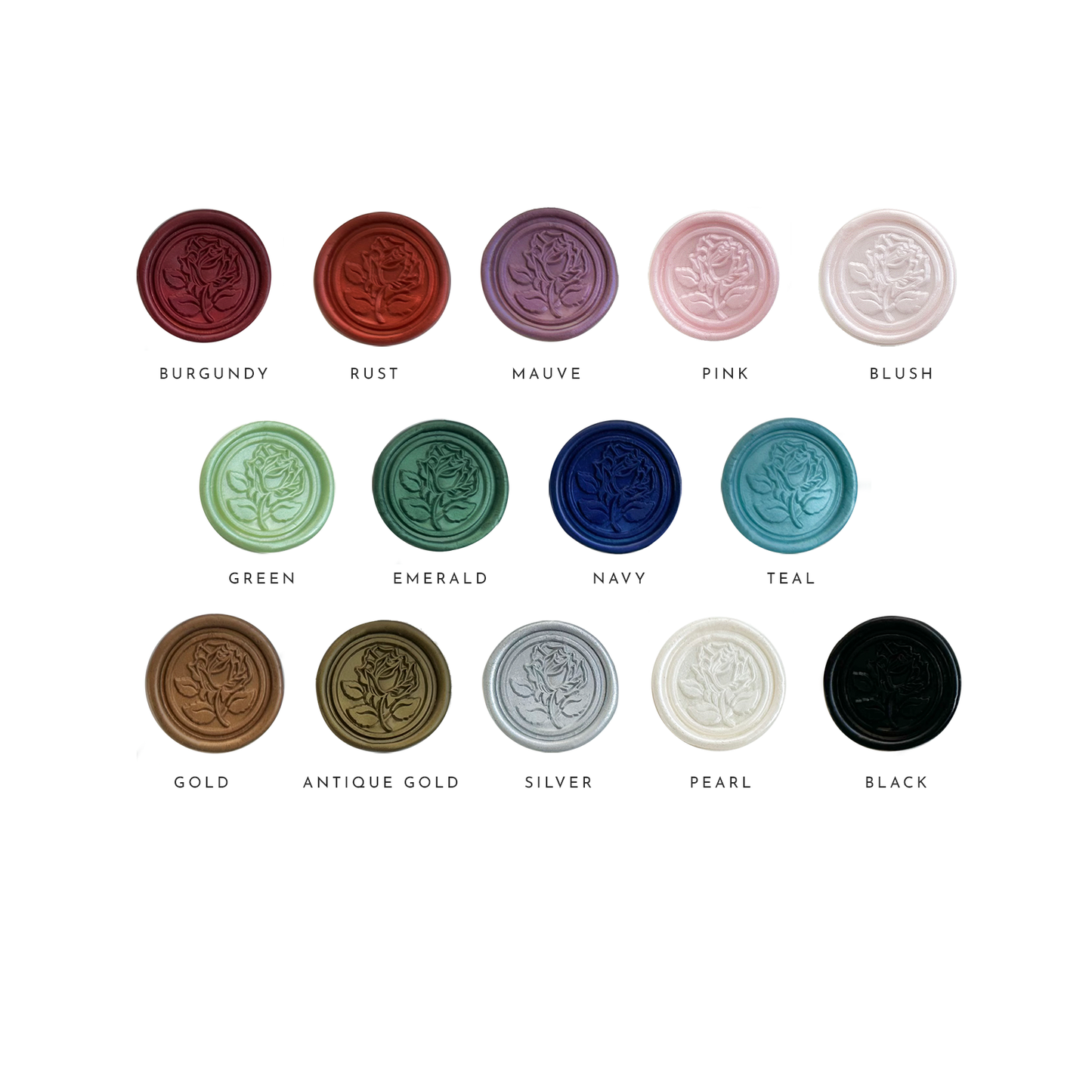 Custom Self-Adhesive Wax Seals